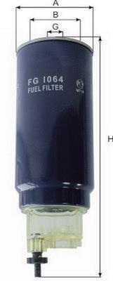 Goodwill FG 1064 Fuel filter FG1064