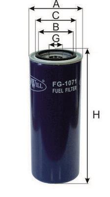 Goodwill FG 1071 Fuel filter FG1071