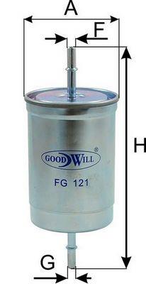 Goodwill FG 121 Fuel filter FG121