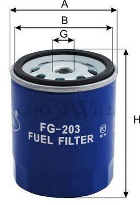 Goodwill FG 203 Fuel filter FG203