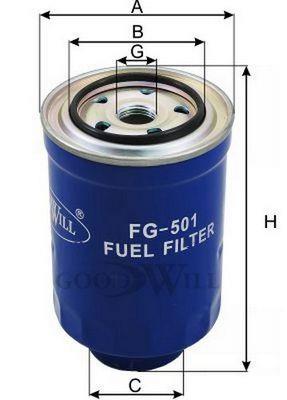Goodwill FG 501 Fuel filter FG501