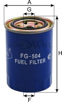Goodwill FG 504 Fuel filter FG504