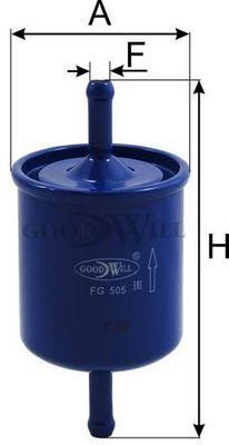Goodwill FG 505 Fuel filter FG505