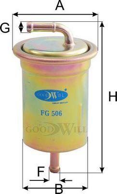 Goodwill FG 506 Fuel filter FG506