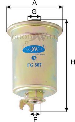 Goodwill FG 507 Fuel filter FG507