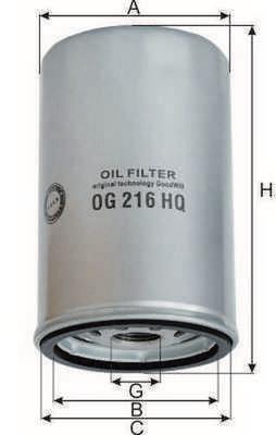 Goodwill OG 216 HQ Oil Filter OG216HQ
