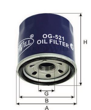 Goodwill OG 521 Oil Filter OG521