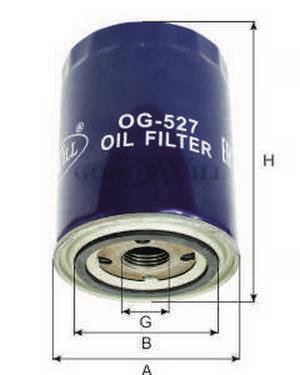 Goodwill OG 527 Oil Filter OG527