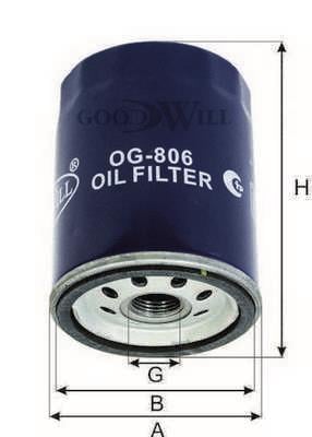 Goodwill OG 806 Oil Filter OG806