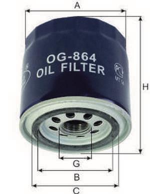 Goodwill OG 864 Oil Filter OG864