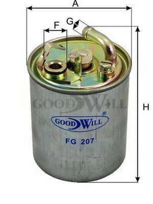 Goodwill FG 207 Fuel filter FG207