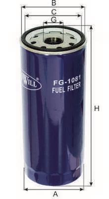 Goodwill FG 1081 Fuel filter FG1081