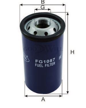 Goodwill FG1087 Fuel filter FG1087