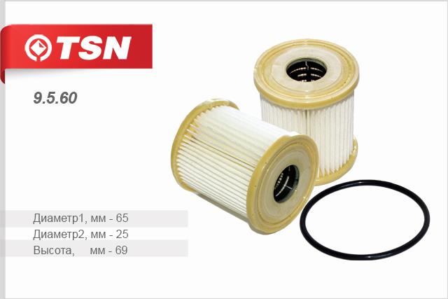TSN 9.5.60 Oil Filter 9560