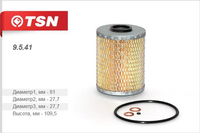 TSN 9.5.41 Oil Filter 9541