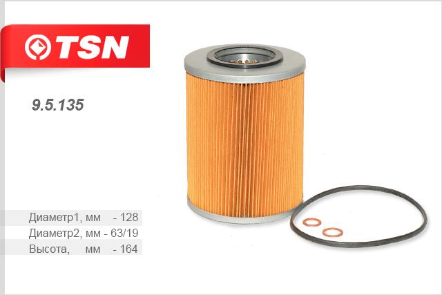 TSN 9.5.135 Oil Filter 95135