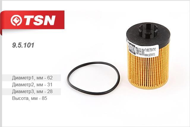 TSN 9.5.101 Oil Filter 95101