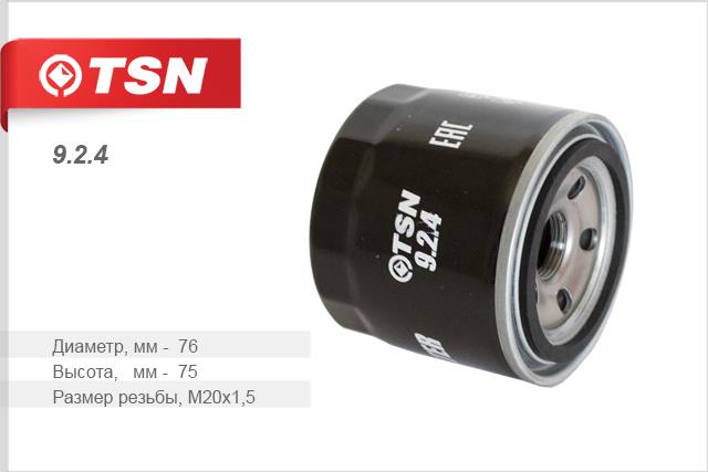 TSN 9.2.4 Oil Filter 924
