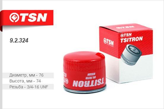 TSN 9.2.324 Oil Filter 92324