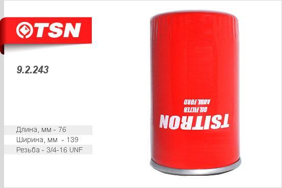 TSN 9.2.243 Oil Filter 92243