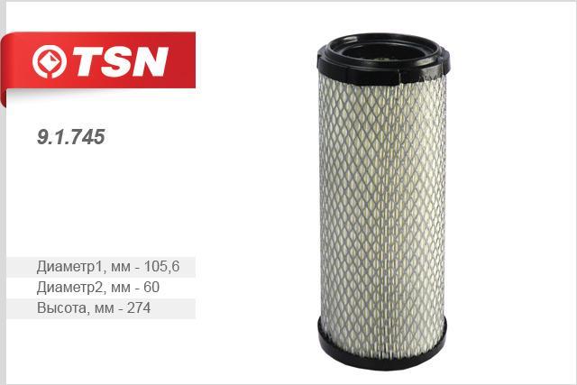 TSN 9.1.745 Air filter 91745