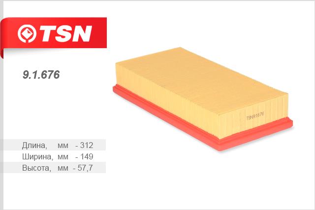 TSN 9.1.676 Air filter 91676