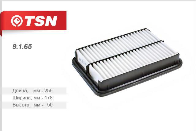 TSN 9.1.65 Air filter 9165