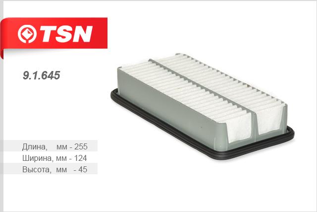 TSN 9.1.645 Air filter 91645
