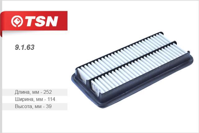 TSN 9.1.63 Air filter 9163