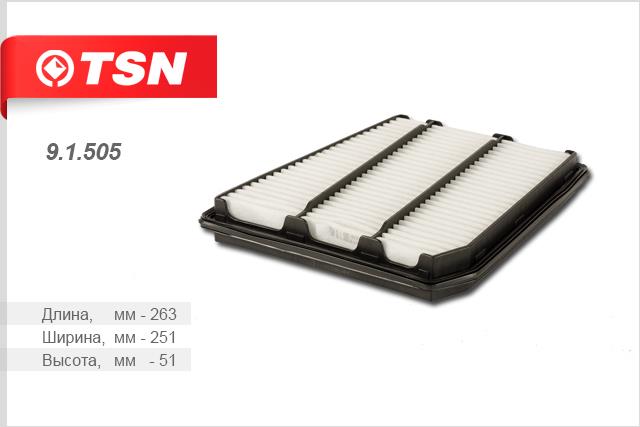 TSN 9.1.505 Air filter 91505