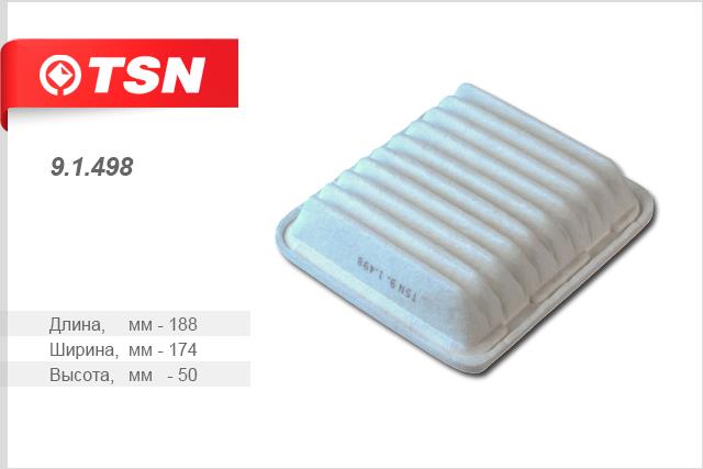 TSN 9.1.498 Air filter 91498
