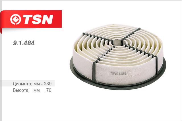 TSN 9.1.484 Air filter 91484