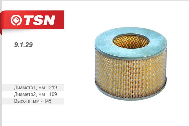 TSN 9.1.29 Air filter 9129
