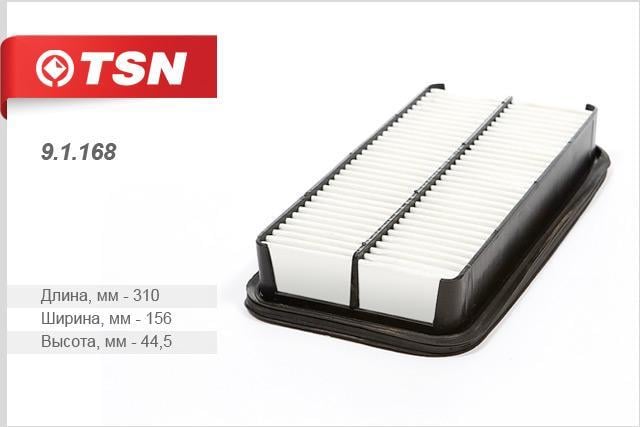 TSN 9.1.168 Air filter 91168