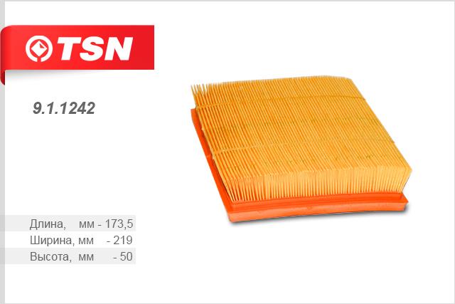TSN 9.1.1242 Air filter 911242