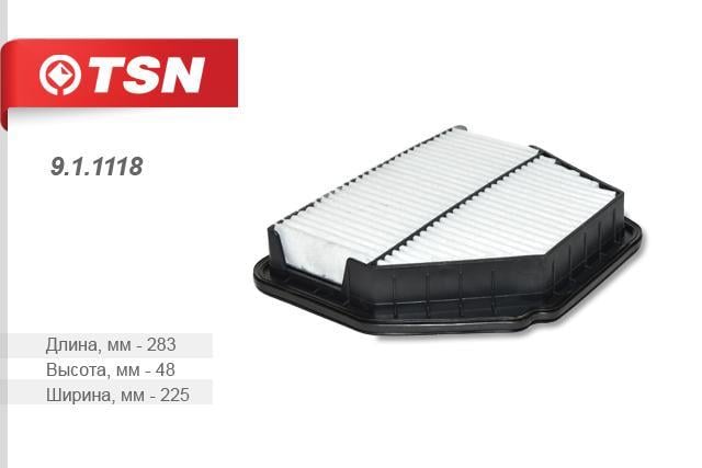 TSN 9.1.1118 Air filter 911118