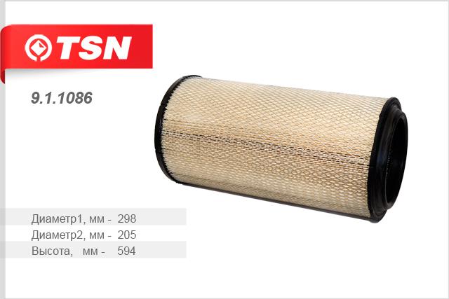 TSN 9.1.1086 Air filter 911086