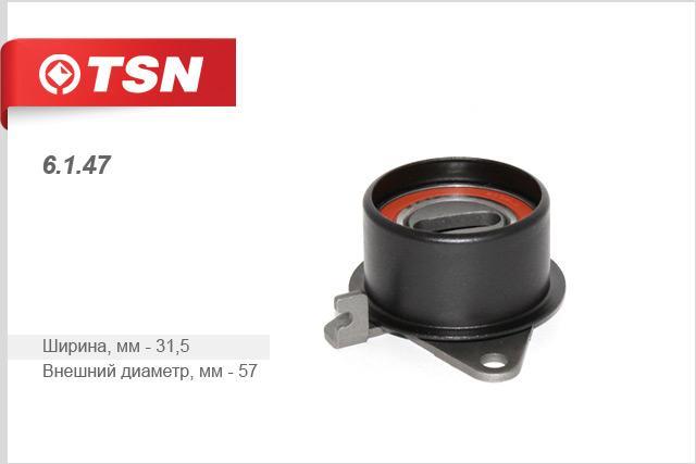TSN 6.1.47 Tensioner pulley, timing belt 6147