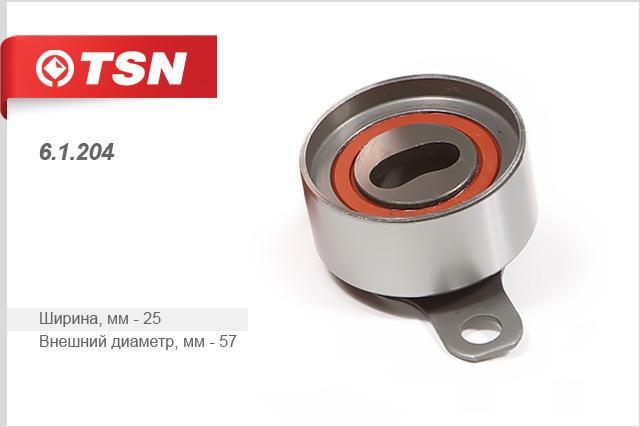 TSN 6.1.204 Tensioner pulley, timing belt 61204
