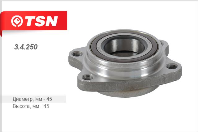 TSN 3.4.250 Wheel bearing 34250