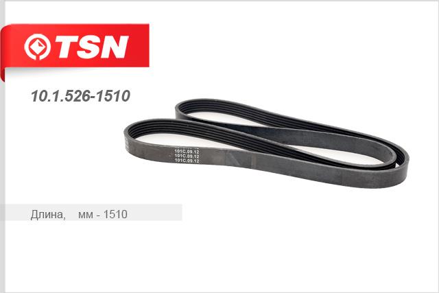 TSN 10.1.526-1510 V-Ribbed Belt 1015261510