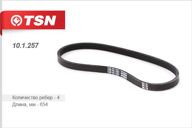 TSN 10.1.257 V-Ribbed Belt 101257