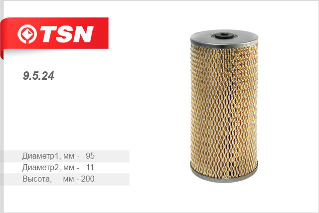 TSN 9.5.24 Oil Filter 9524