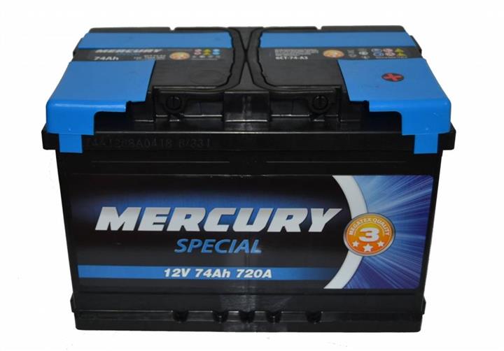 Mercury 25922 Battery Mercury Special 12V 74AH 720A(EN) R+ 25922