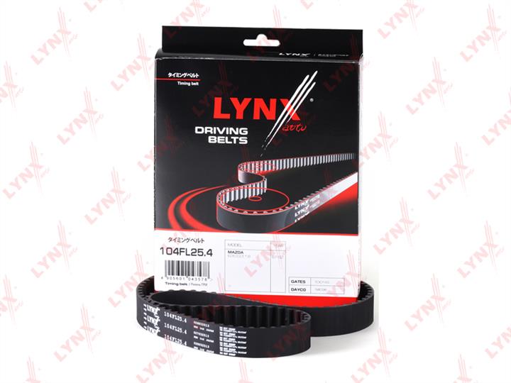 LYNXauto 104FL25.4 Timing belt 104FL254