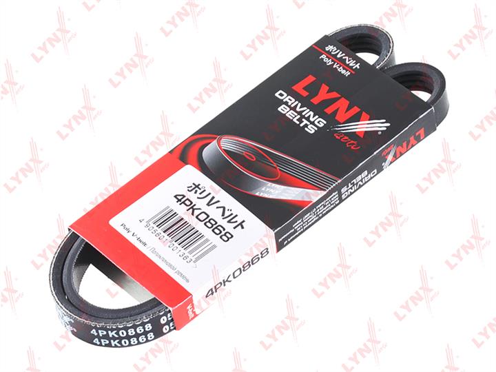 LYNXauto 4PK0868 V-ribbed belt 4PK868 4PK0868