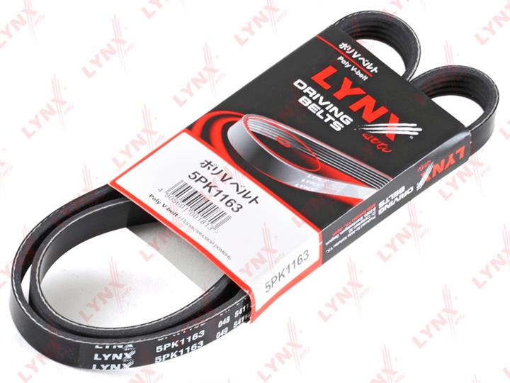 LYNXauto 5PK1163 V-ribbed belt 5PK1163 5PK1163