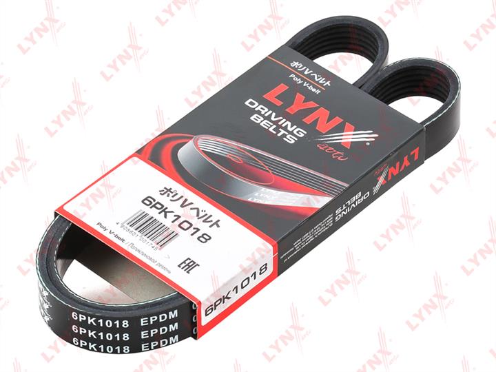 LYNXauto 6PK1018 V-ribbed belt 6PK1018 6PK1018