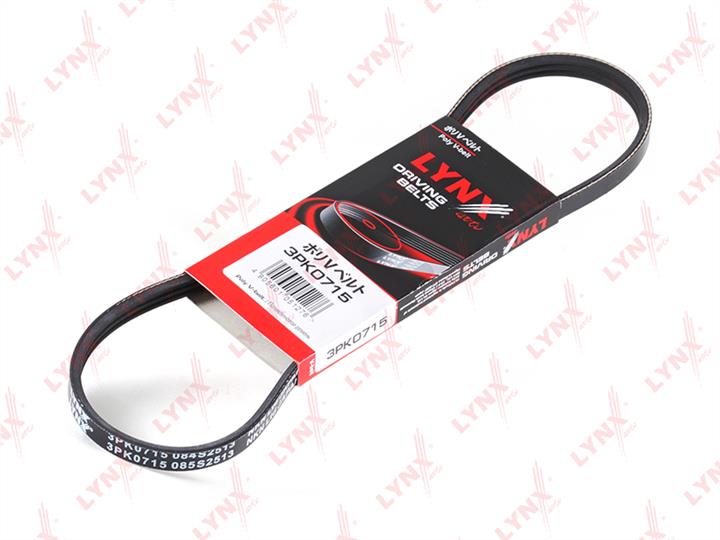 LYNXauto 3PK0715 V-ribbed belt 3PK715 3PK0715