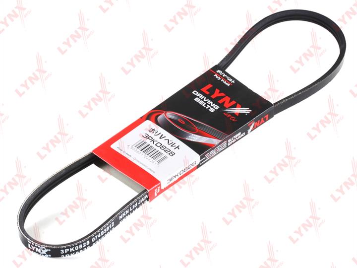 LYNXauto 3PK0828 V-ribbed belt 3PK828 3PK0828